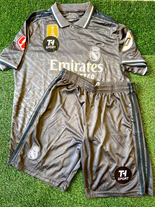 Uniforme Real Madrid Visitante 24/25 – Gris